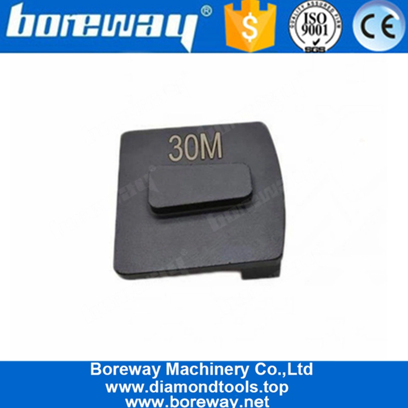 Due segmenti con denti affilati Redi Lock Husqvarna Placca abrasiva per calcestruzzo duro a resina epossidica spessa