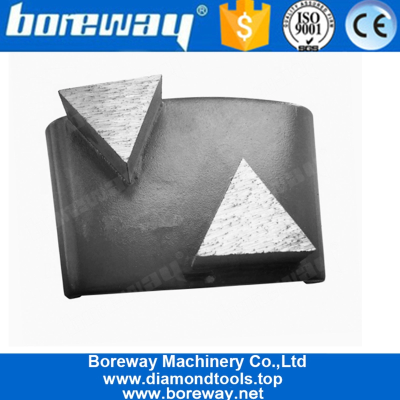 粉砕のための2つの三角形の区分HTCのダイヤモンドの研摩粉砕用具
