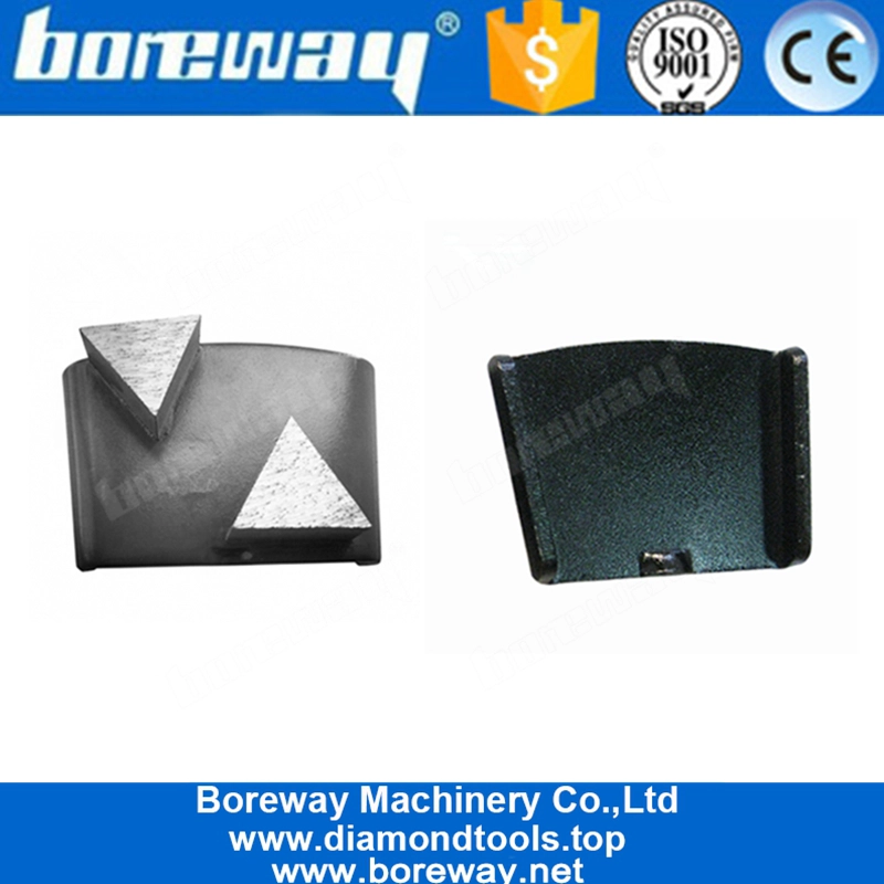 粉砕のための2つの三角形の区分HTCのダイヤモンドの研摩粉砕用具