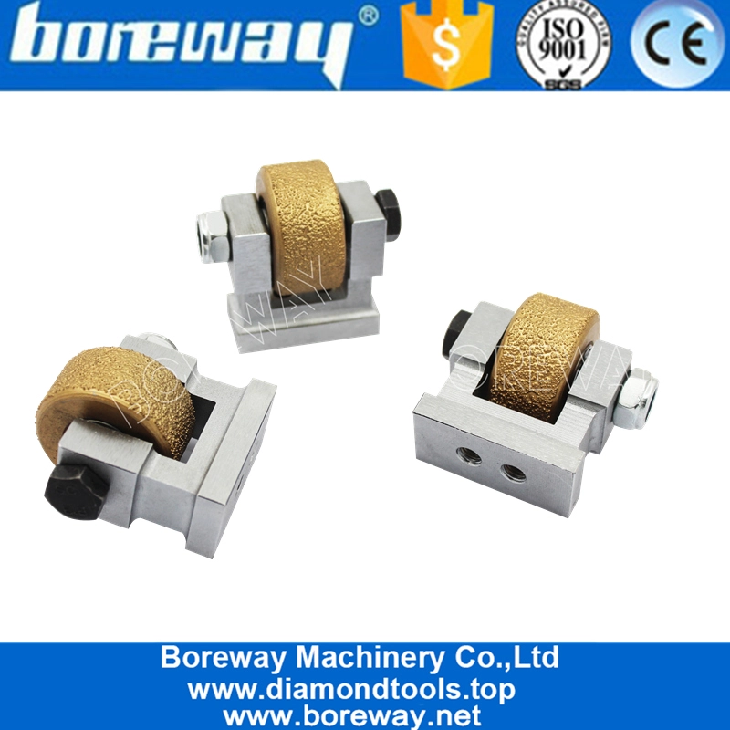 U Shaped Rotary Bush Hammer Roller For Concrete Marble Sandstone