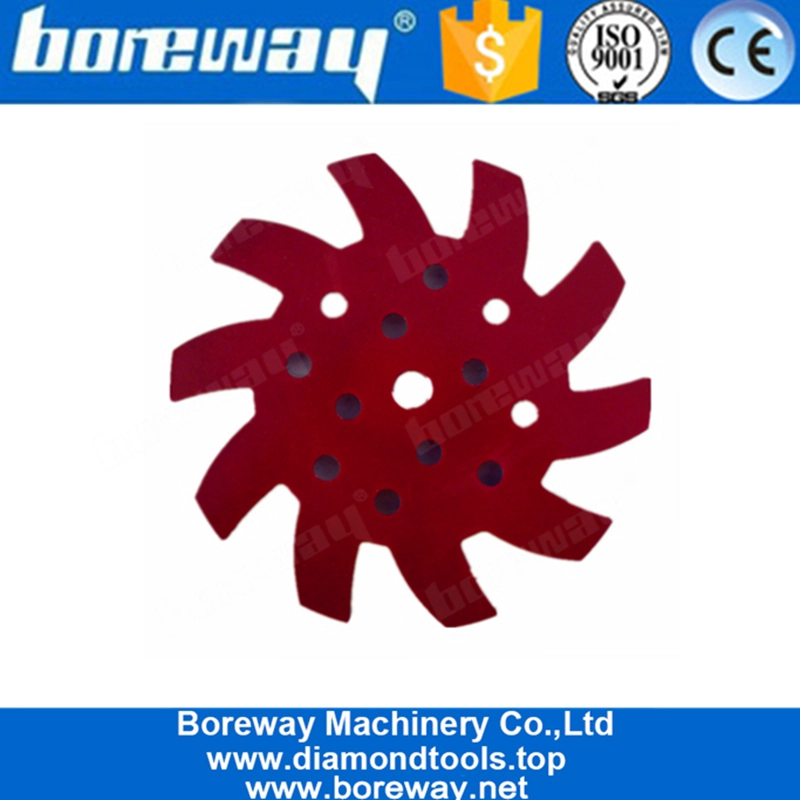 Dischi abrasivi in ​​calcestruzzo da 10 pollici per dischi abrasivi diamantati universali per pavimenti in cemento