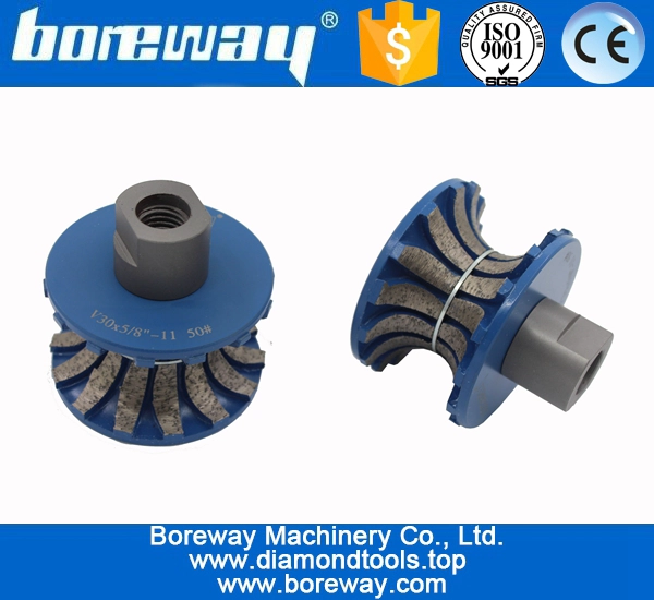 V30 * 5/8 "-11 50＃花崗岩のためのセグメント化されたダイヤモンドルーターカッタービット