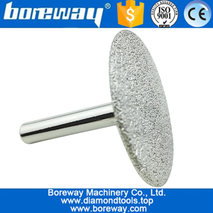 Vakuumgelötete Diamantgravierstichel Cutter Frässtifte, die Werkzeuge für Granitmarmor schnitzen, Steindiamant-Schnitzbits