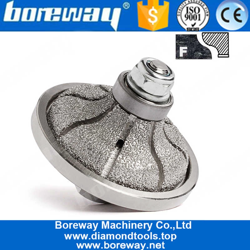 大理石の花崗岩のための真空ろう付けダイヤモンドプロファイリングホイール