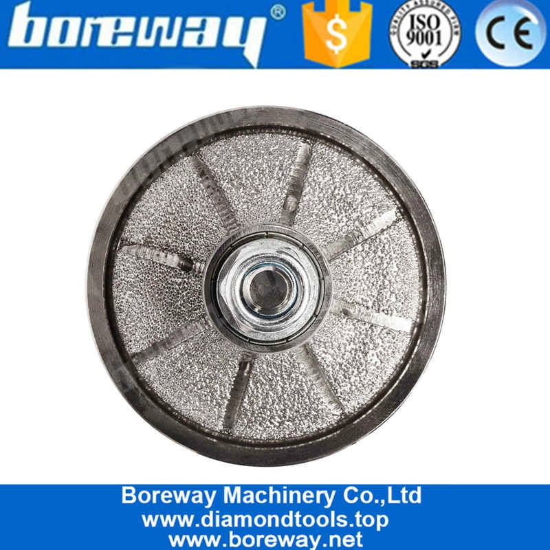 大理石の花崗岩のための真空ろう付けダイヤモンドプロファイリングホイール