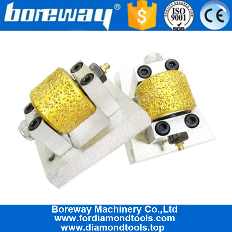 समर्थन के साथ वैक्यूम ब्रेज़्ड फ्रैंकफर्ट बुश हैमर रोलर