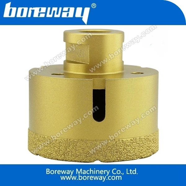 Vuoto brasato diamante costruzione punta carota