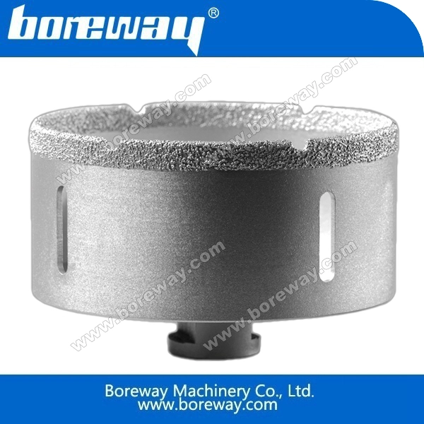 Vuoto brasato diamante costruzione punta carota