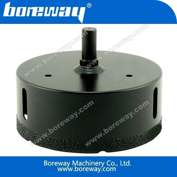 Vakuum gelötete Diamantkernbohrer