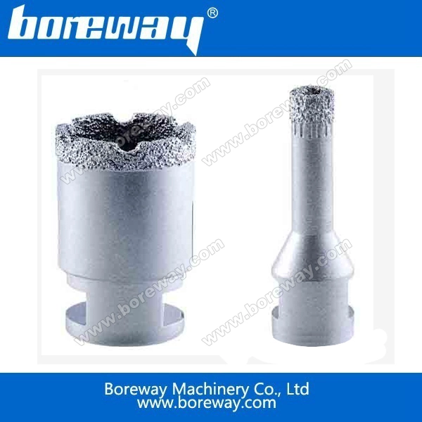 真空ろう付湿式および乾式コアビット