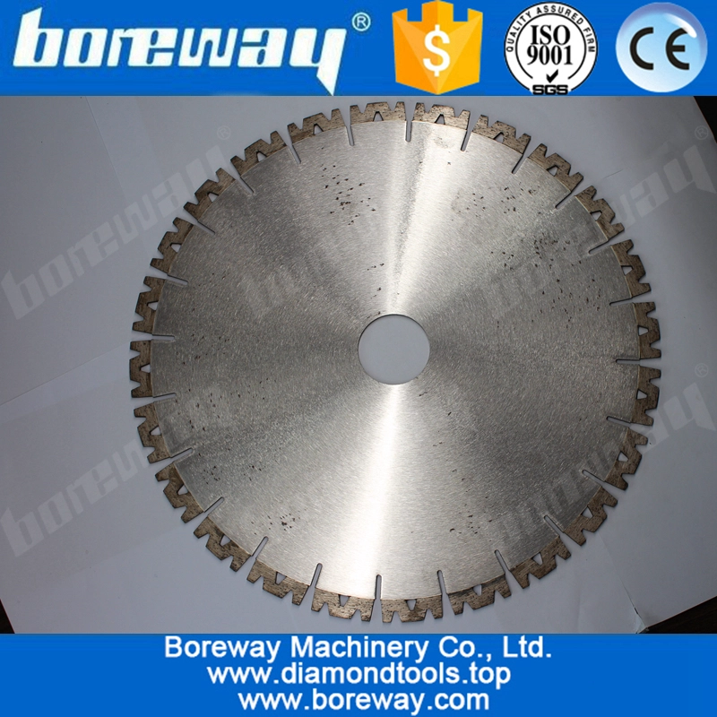 W形セグメントダイヤモンドブレードウェットソー、花崗岩