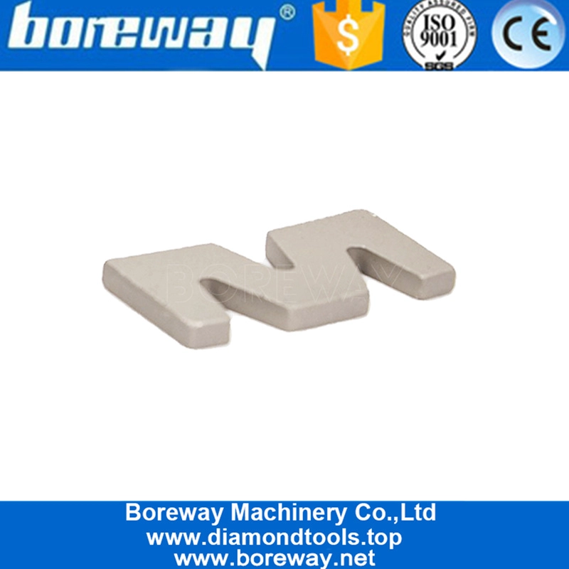 W Form einzigartiges Design Diamond Segment zum Schneiden von Steinherstellern