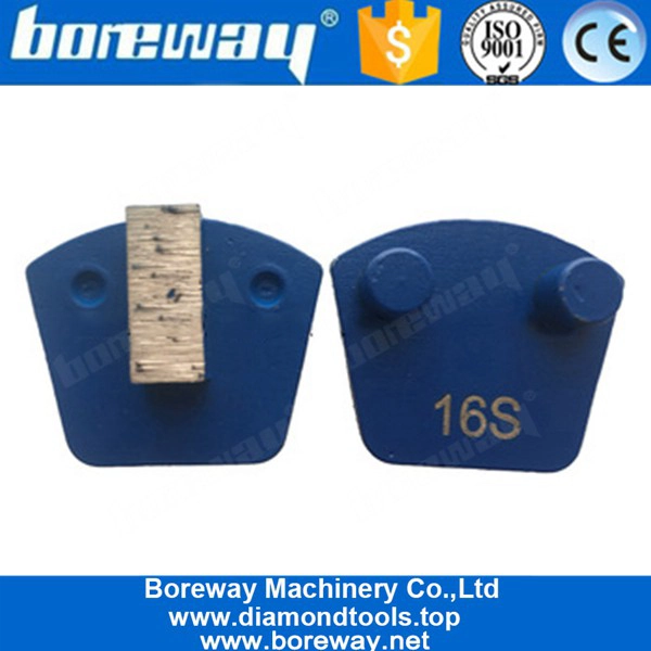 Smerigliatrice per calcestruzzo diamantata Werkmaster con segmento a barra singola Dimensioni 24x10x10mm 16 grana Soft Bond