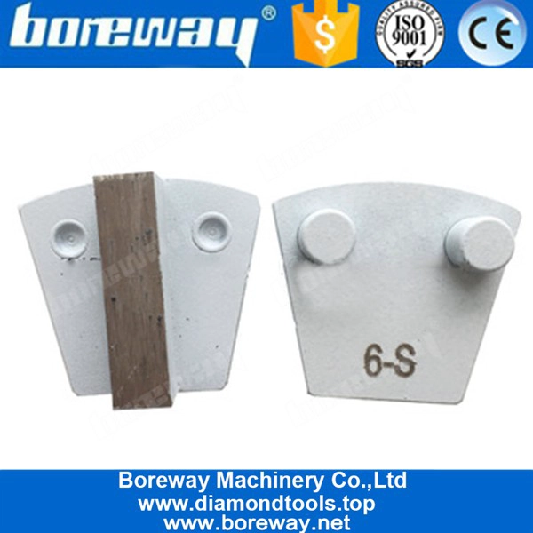 Werkmaster Diamond Concrete Grinder With Single Bar Segment Size 40x10x10mm 16 Grit Soft Bond