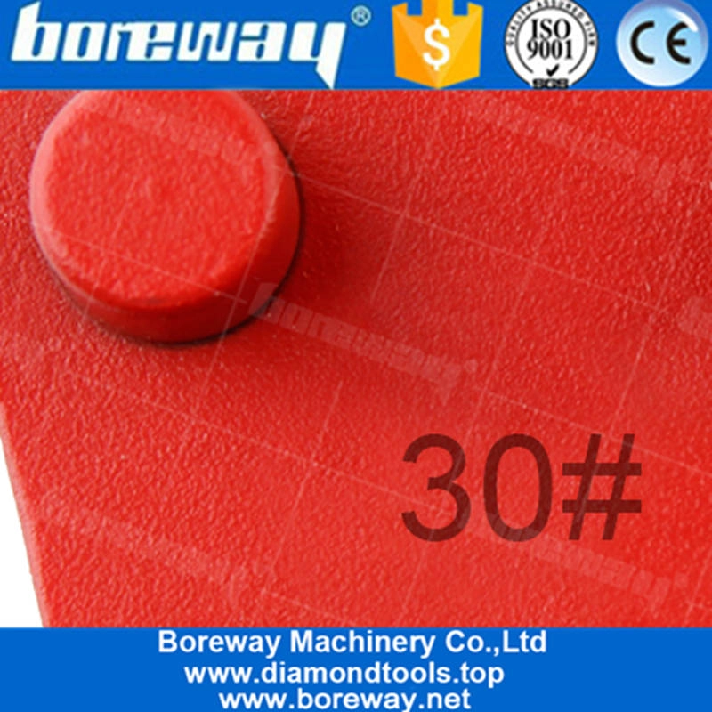 Werkmaster Diamond Disc Grinding Diamond Grinding Shoe Z Segment Pad For Terrazzo Concrete Floor