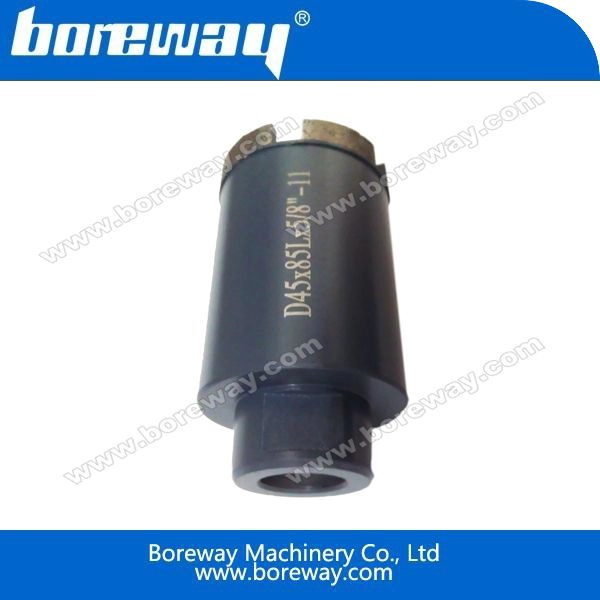 गीले हीरा क्वार्ट्ज पत्थर ड्रिल बिट