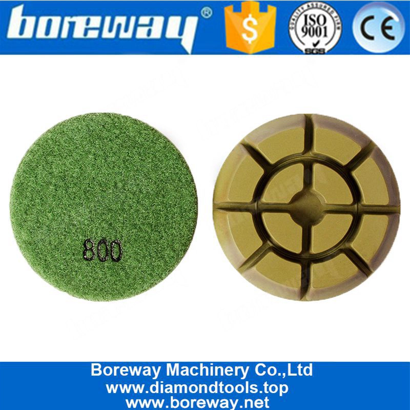 استخدام الرطب تلميع الماس الطابق الوسادات تصميم للحجر