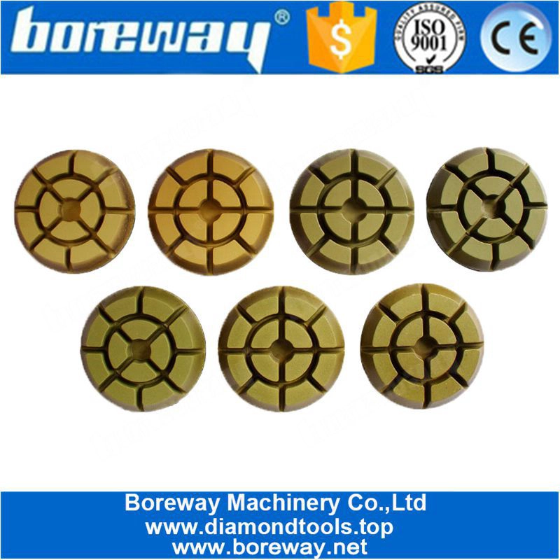 استخدام الرطب تلميع الماس الطابق الوسادات تصميم للحجر