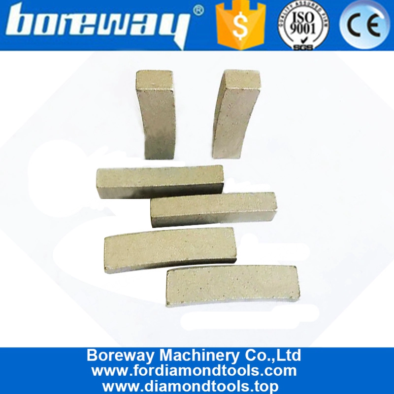 Wet Use Sandwich Structure Slab Stone Diamond Edge Cutting Marble Segment