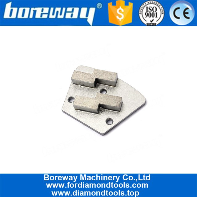 Z-förmiges Segment-Trapez-Diamant-Betonschleifkissen zum Schleifen von Betonböden