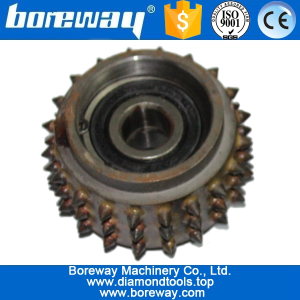 bocciardato concreto, la macchina bocciardatura, Estwing,