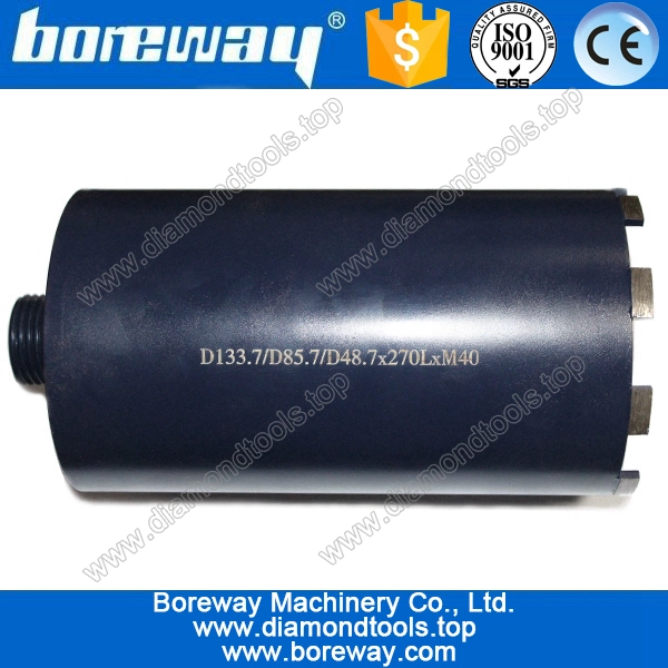 core bit sizes, diamond drillbit, diamond tip core drill bit,