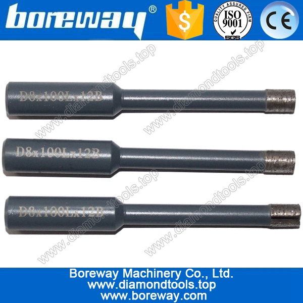 diamond cutting bits, 4 inch diamond core bit, diamond tip bit,