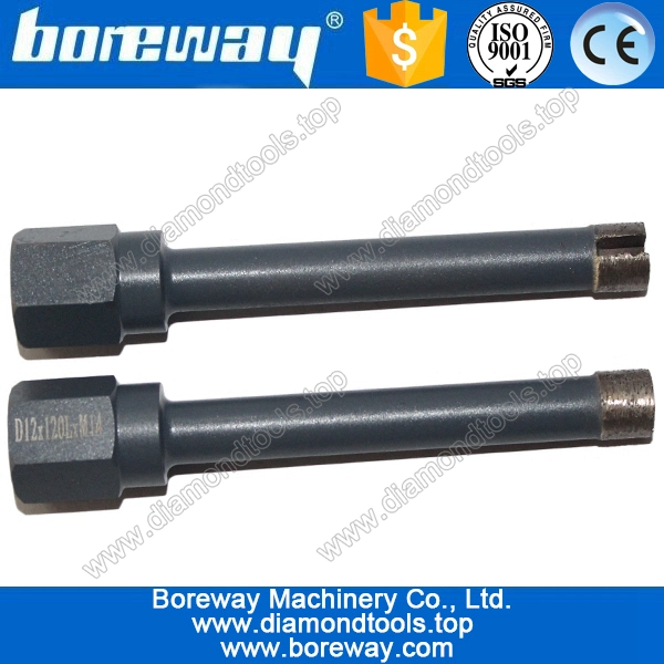 diamond cutting bits, 4 inch diamond core bit, diamond tip bit,