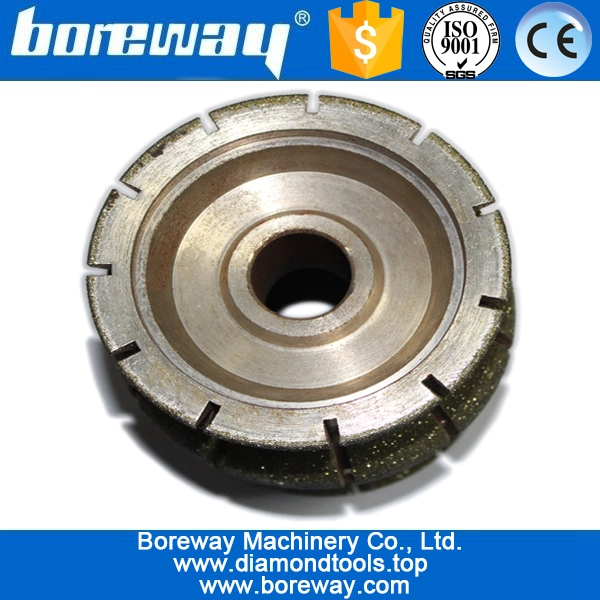 ダイヤモンドは、ブレード、プロファイルホイール、軌条測定、ブルノーズプロファイルホイール、ダイヤモンドのプロフィールを見て