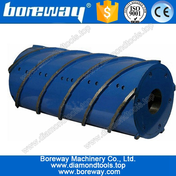 diamanti rulli di calibrazione a spirale per la ceramica, rulli di calibrazione diamante a spirale per piastrelle,