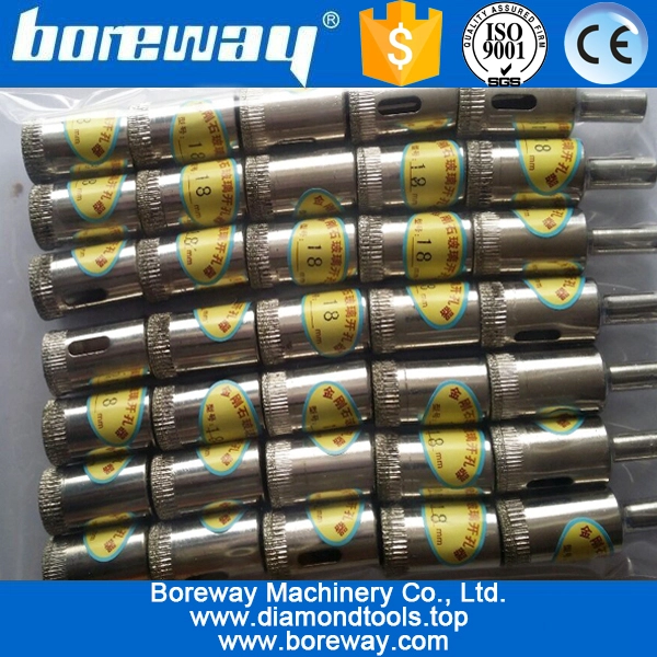 Bohrer Bit Glasflasche, Glas, Spitzen, Glas mit regelmäßigen bisschen Bohren Bohren,