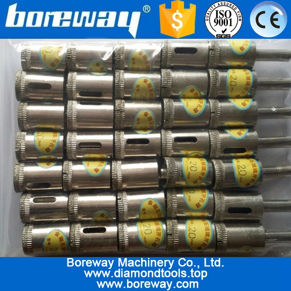 Bohrer Bit Glasflasche, Glas, Spitzen, Glas mit regelmäßigen bisschen Bohren Bohren,