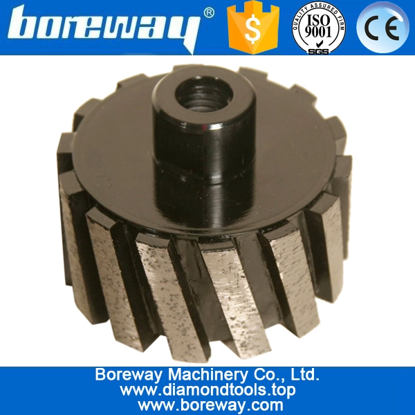 tamburo smerigliatrice, tabella delle specifiche di diamante, tabella delle taglie di diamante,