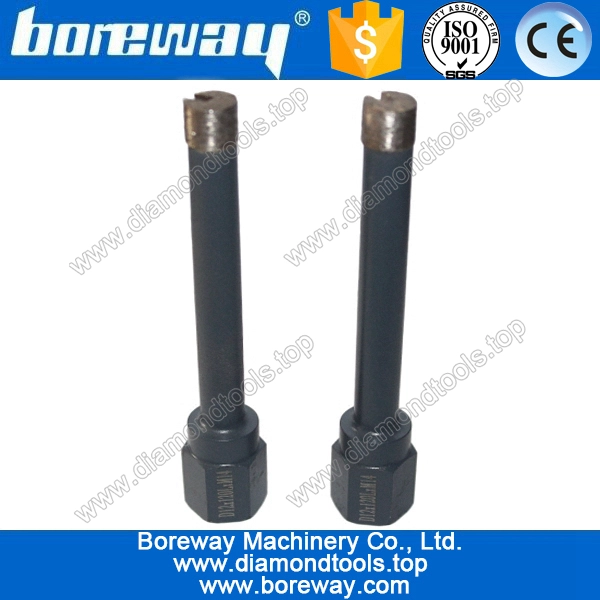 dry diamond core drill bits, 4 diamond core drill bit, core drill accessories,