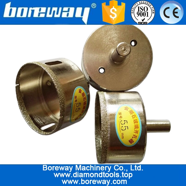 Glas-Bits Bohrer, Diamant-Kern Bohrer für Glas, Bohrer zum Bohren von Glas,