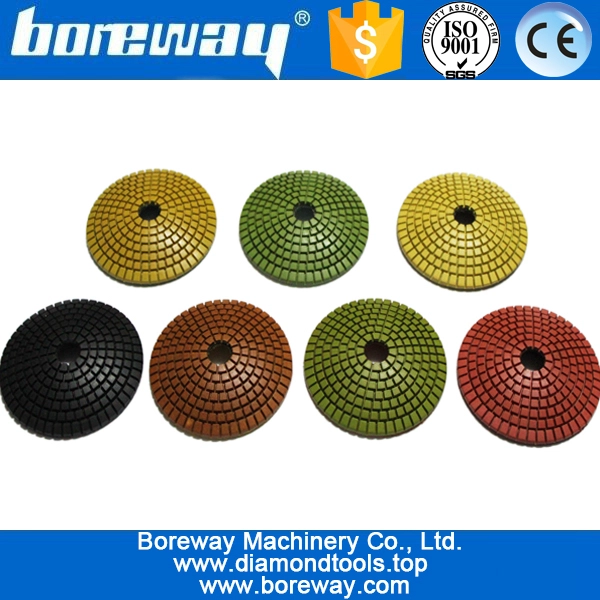 उच्च गति बफर पैड, buffing वफ़ल पैड, पैड sanding के 3 इंच,