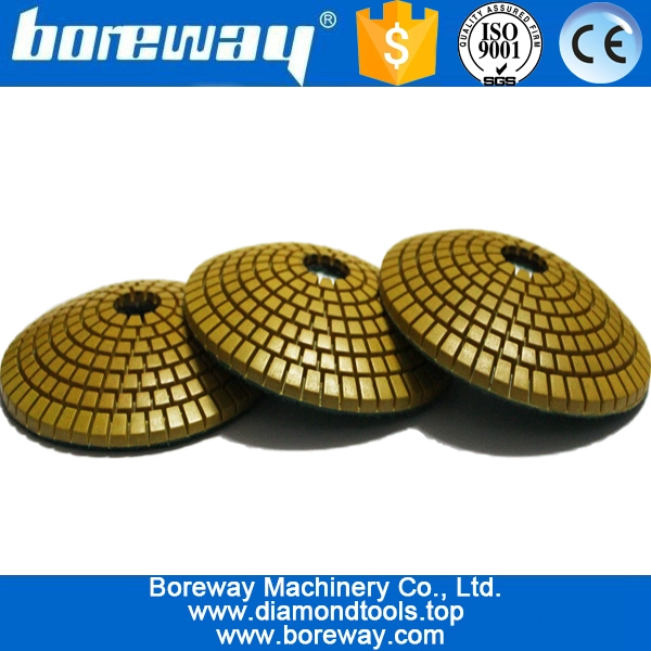 उच्च गति बफर पैड, buffing वफ़ल पैड, पैड sanding के 3 इंच,