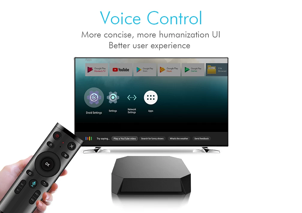 Best of 2023: Onenuts UW Amlogic S905W Quad-Core - Elevate Your Entertainment with the Ultimate Android TV Box!