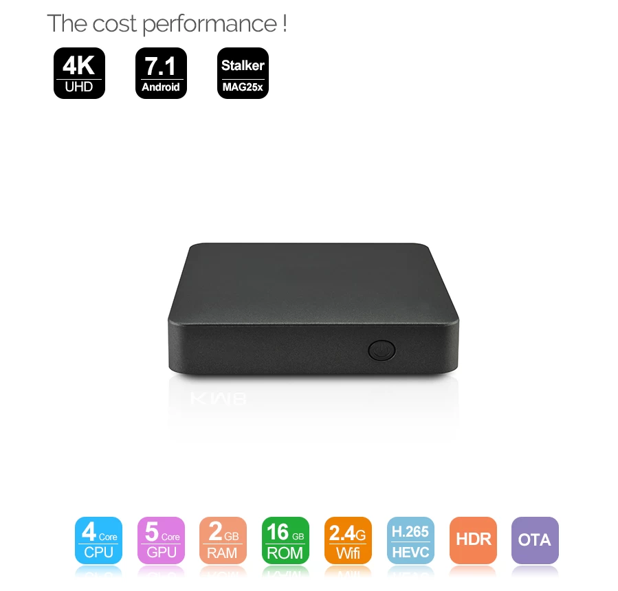 Best Android OTT Satellite internet Mini PC TV Box 4K