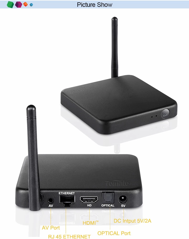 S905 TV Box Support Remix and Android 5.1.1 with 2G DDR3 and 32G Flash