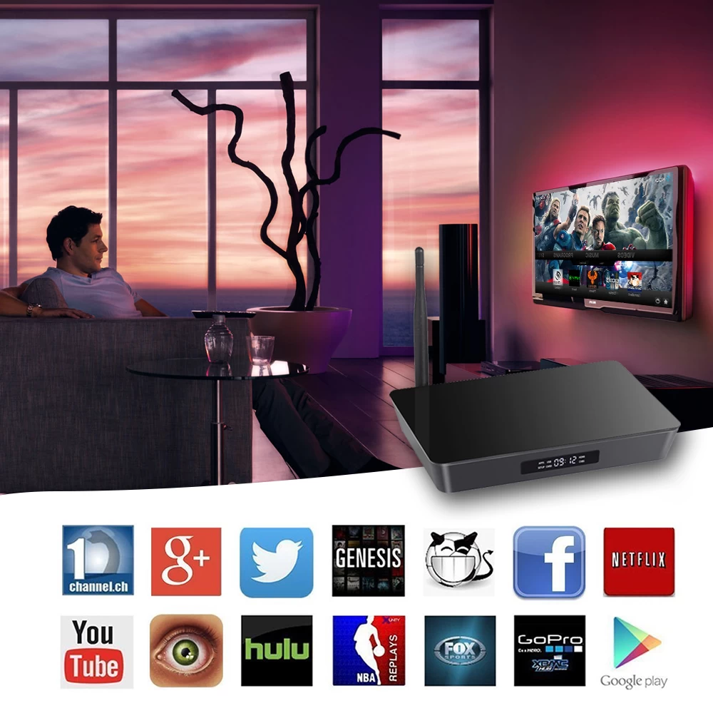 Immersive Entertainment TV Box Android - Wholesale the Best Android TV Box with HDMI Input
