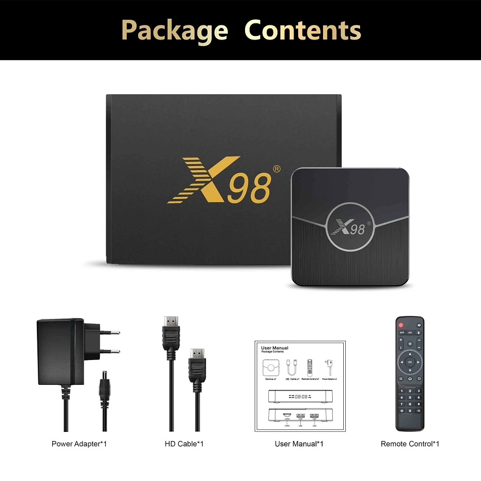 X98 Puls Android TV Box