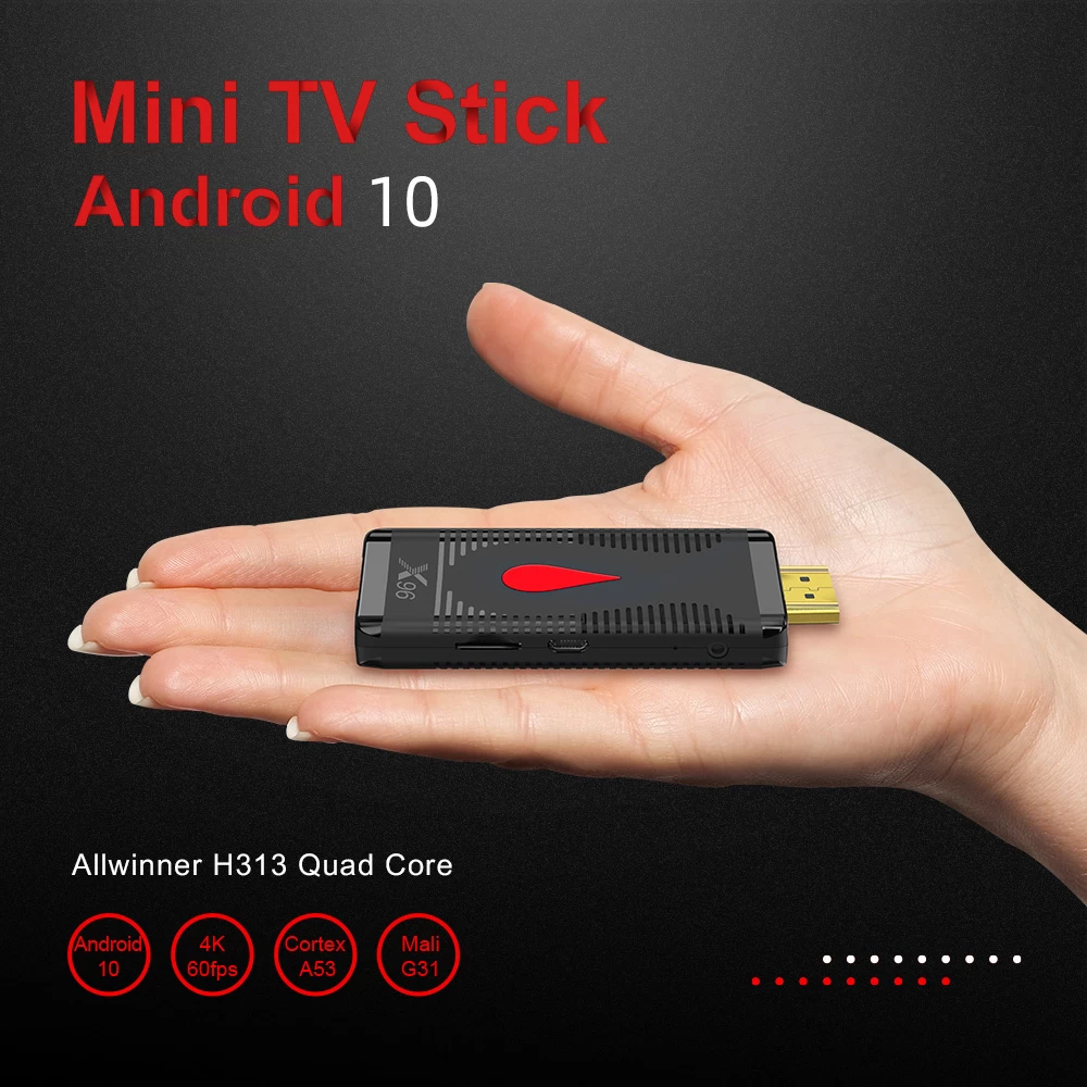 X96 S400 Android 10 Allwinner Quad Core H313 Multi-Core Set Top Box Android TV Box | Smart TV Box | TV Box Android | Android Mini PC