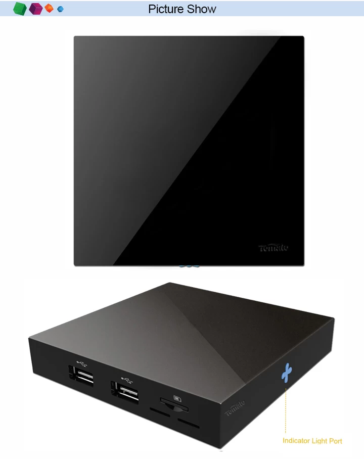 Full hd android tv box, custom android tv box supplier