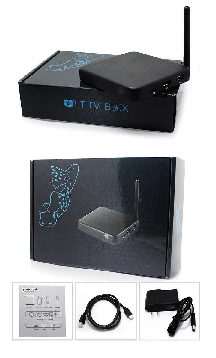 S905 TV BOX support Remix and Android 5.1.1 with 2G DDR3 and 32G Flash