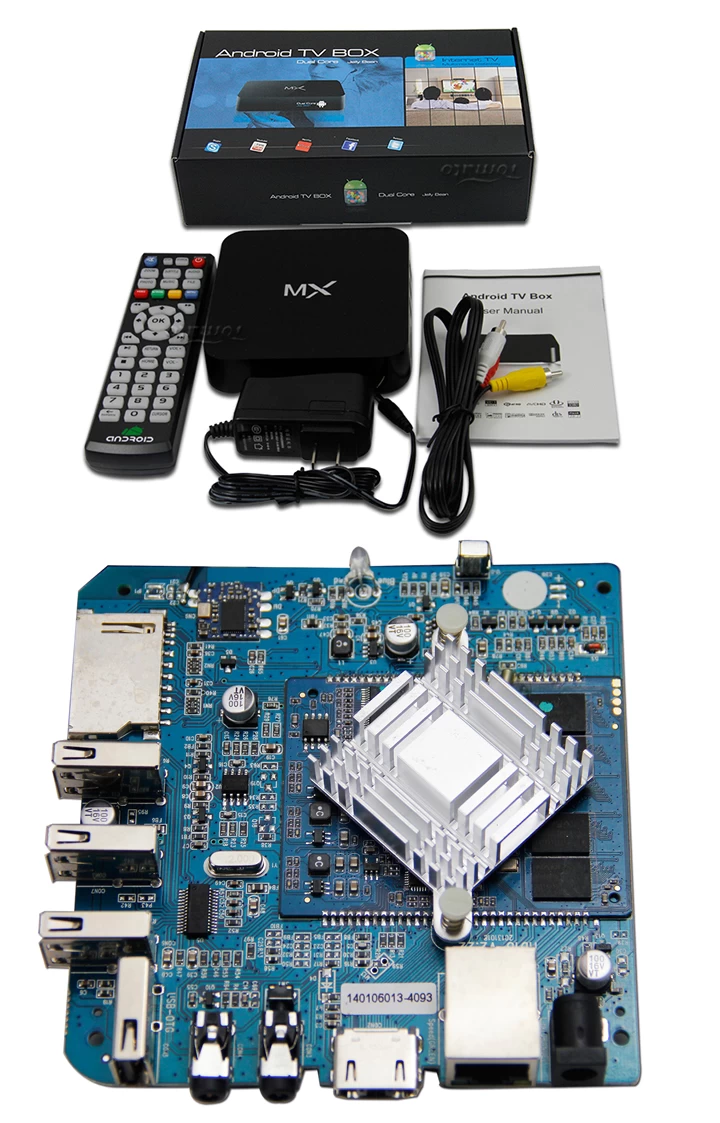 Smart TV con chipset AML8726 y sintonizador DVB-T integrado