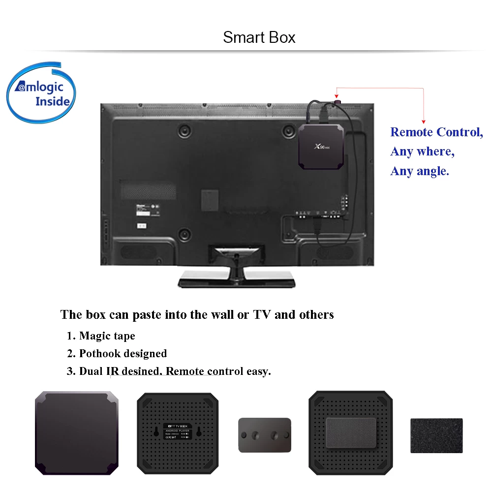 China Android Smart TV Box Manufacturer Full HD Android TV Box