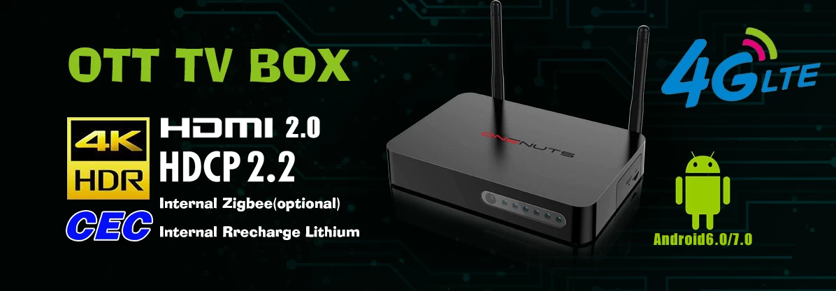 Amlogic S905X Quad core with 4G-LTE Set-Top Box