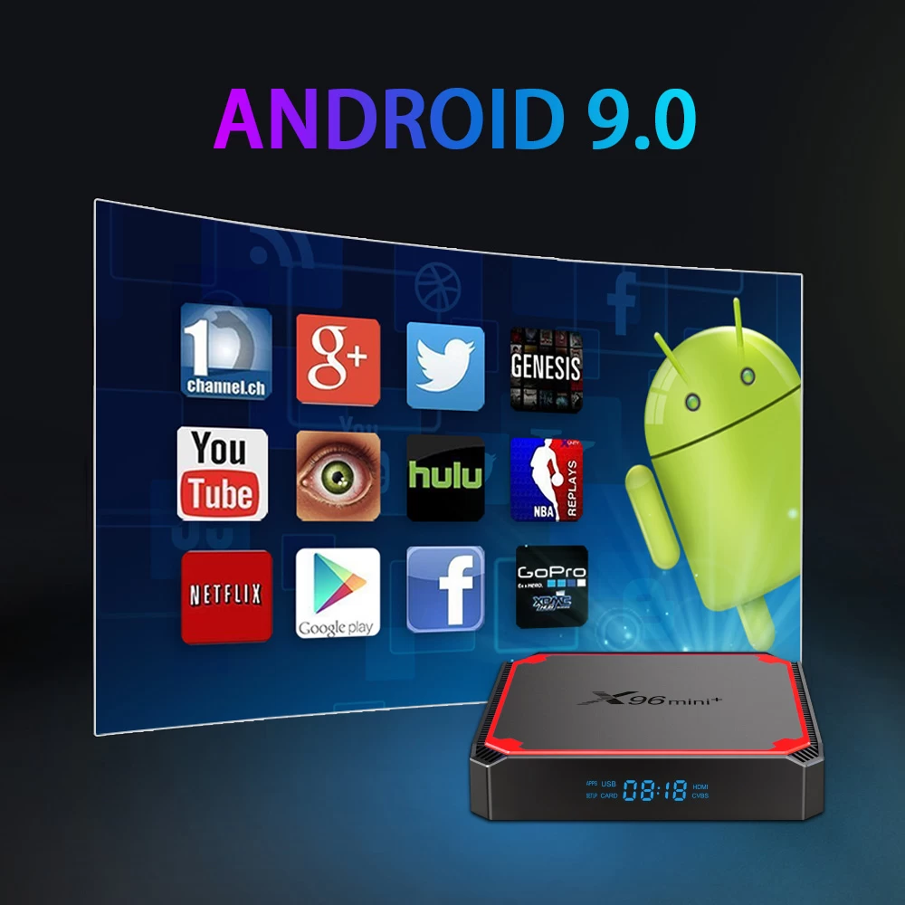 2021 X96 Mini Android 9.0 Full Media Player