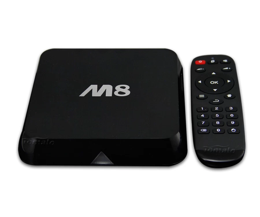 أملوجيك رباعية النوى ك 4 Media Player M8 S802 الروبوت 4.4 كيتكات ك 4 Media Player دعم HDMI-CEC "الدالة"